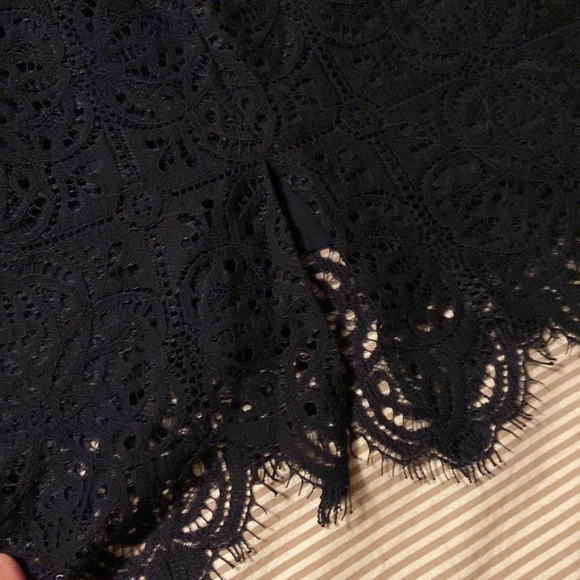 Loft navy blue midi lace skirt NWT - Picture 4 of 4